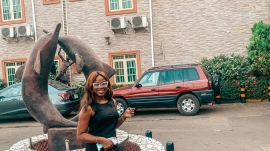 Iruoma at Trig point hotel, Awka. A fun place to visit in Awka.