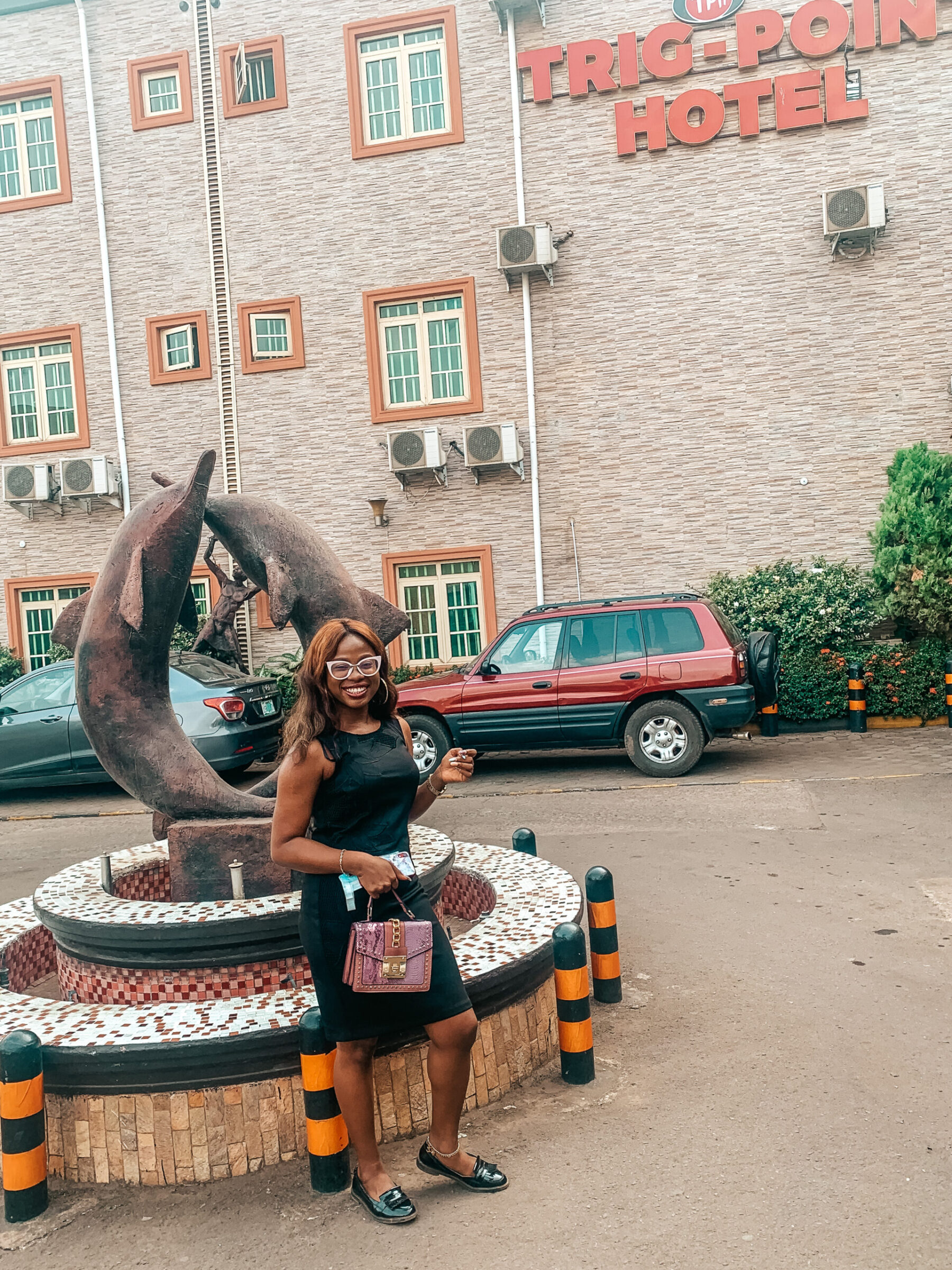 Iruoma at Trig point hotel, Awka. A fun place to visit in Awka.