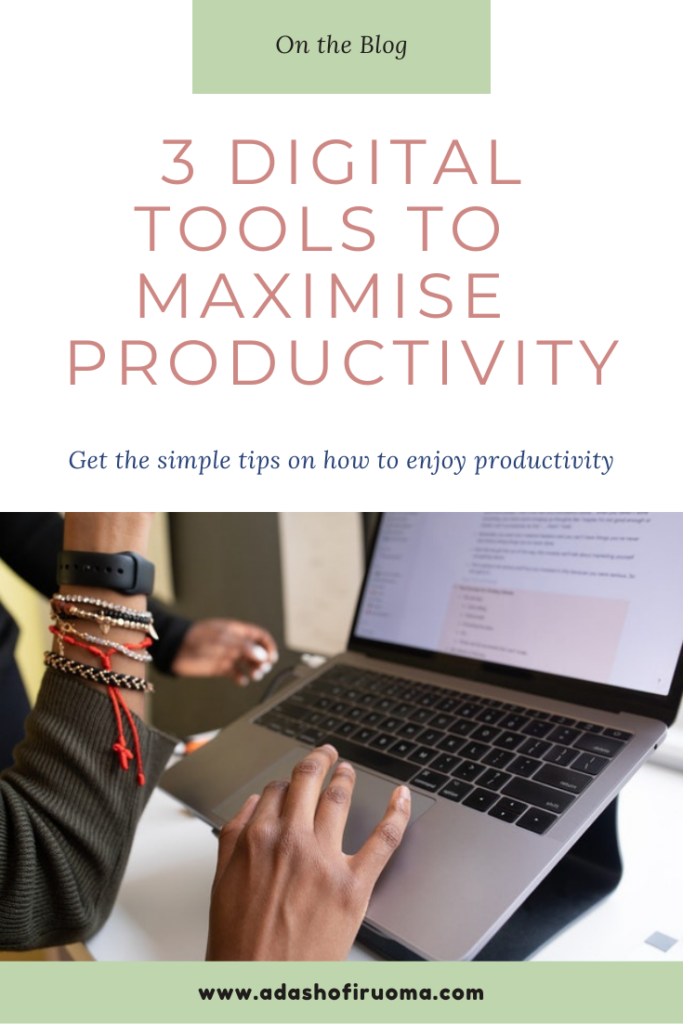3 productivity tools to maximize your productivity at home by a dash of iruoma