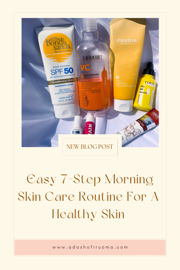 Easy-morning-skin-care-routine-Pinterest-graphic- by-blogger-Iruoma