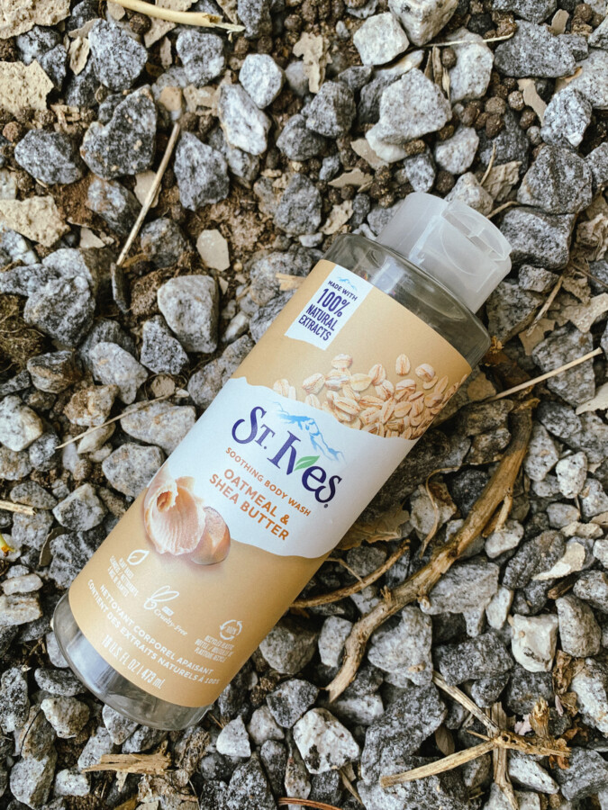 St Ives soothing body wash oatmeal and shea butter review